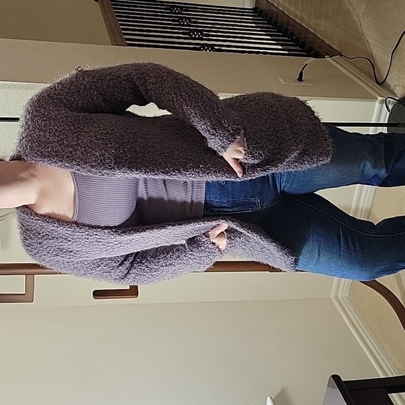 Purple Eyelash Sweater - Picture 8 of 8